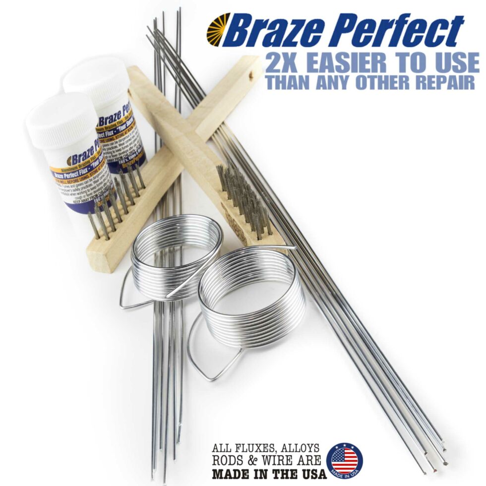 Easiest Low Temperature Aluminum Repair… Guaranteed! Braze Perfect